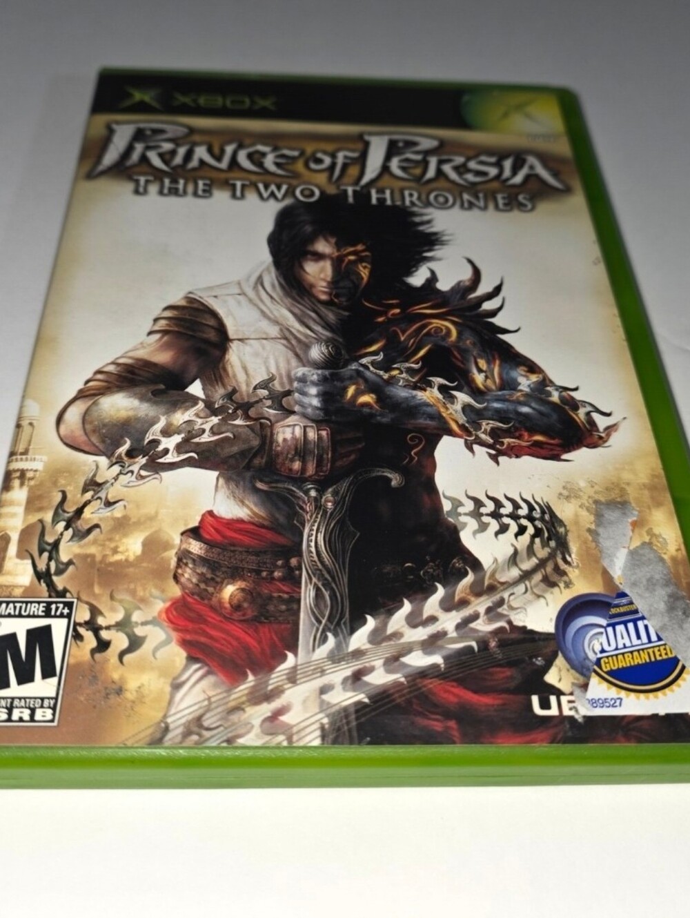 Prince of Persia: The Two Thrones Original XBOX CIB Complete in Box Very Good